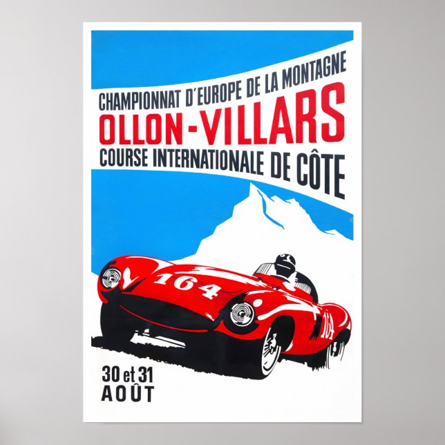 Vintager Grand Prix Poster (Vorne)