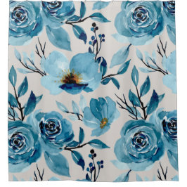 Vintager grauer Duschvorhang