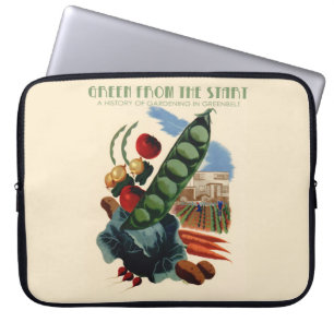 Vintager Greenbelt-Notebookstecker Laptopschutzhülle