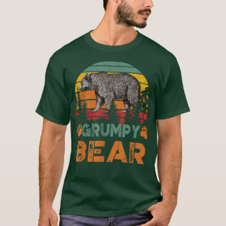 Vintager Grumpy Bear Funny Vathday T-Shirt