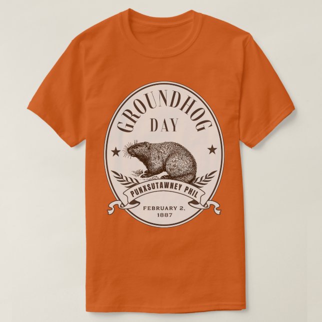 Vintager Grundbesitz T-Shirt (Design vorne)