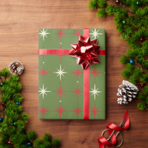 Vintager Grüner Weihnachtsstar