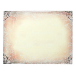Vintager Grunge Notepad Notizblock