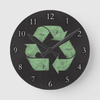 Vintager Grunge recyceln Symbol