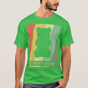 Vintager Gummibär Retro T-Shirt