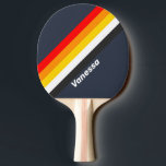 Vintager Hafen mit Namen gestrichen Tischtennis Schläger<br><div class="desc">Segelt in eine Welt des zeitlosen Abenteuers mit dem Vintagen Nautical Harbour gestreift mit Name Ping Pong Paddle. Klassische, am Meer verschlissene Streifen erinnern an den starken Charme verwitterter Docks und an den Ruf des offenen Wassers, der jedes Spiel mit einem Geist der Erkundung, Kameradschaft und einer dauerhaften Tradition vervollständigt....</div>