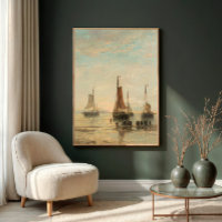 Vintager Hafen Schifffahrtsgesellschaft Schifffahr