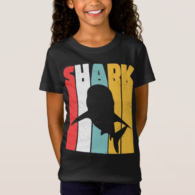Vintager Hai T-Shirt (Vorderseite)