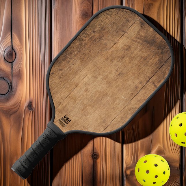 Vintager Häkchenblock Pickleball Schläger (Von Creator hochgeladen)