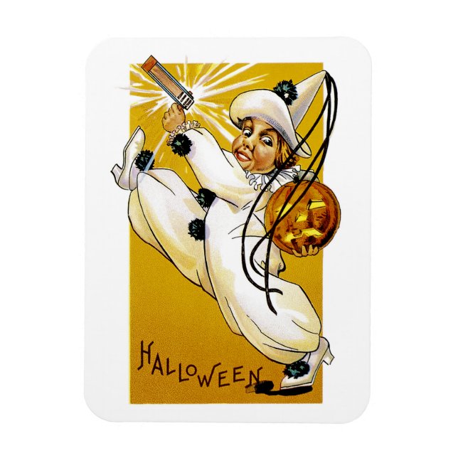 Vintager Halloween Clown Magnet (Vertikal)