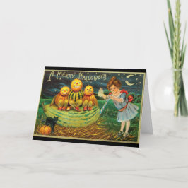 Vintager Halloween-Gruß 1910 Karte