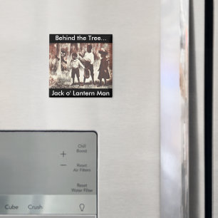 Vintager Halloween Jack o'Lantern Man Magnet