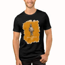 Vintager Halloween Visueller T - Shirt