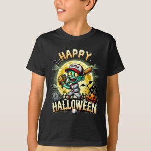 Vintager Halloween Zombie Sell Skelettseller Spiel T-Shirt