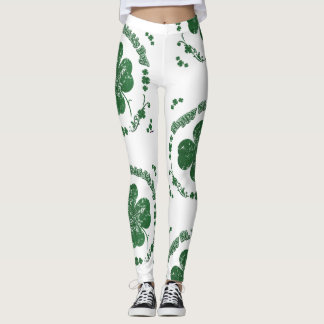 Vintager Happy Saint Patrick's Day Leggings