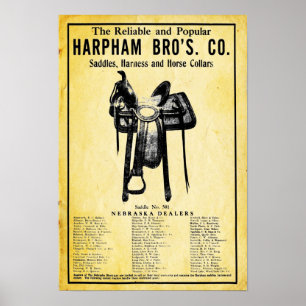 Vintager Harpham Poster