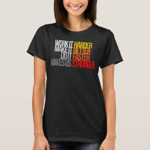 Vintager härter besser schneller T-Shirt