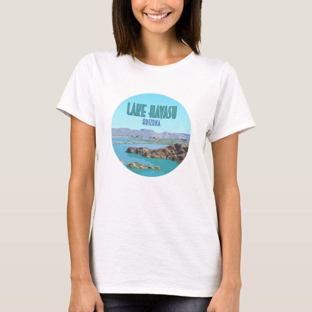 Vintager Havasu-Arizonassee T-Shirt (Vorderseite)