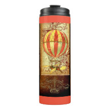 Vintager Heißluftballon