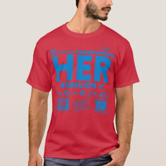 Vintager Heraklion HER Airport Code Reisetag Rette T-Shirt