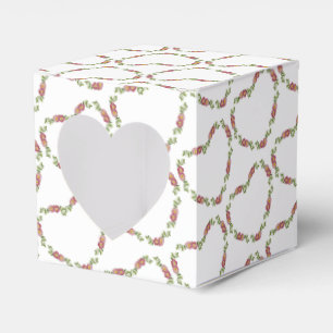 Vintager Herzkranz von Blume für Mama Geschenkschachtel