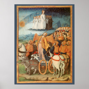 Vintager Himmelsastronomie-Power des Himmels Poster