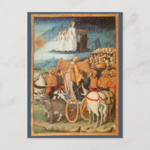 Vintager Himmelsastronomie-Power des Himmels Postkarte