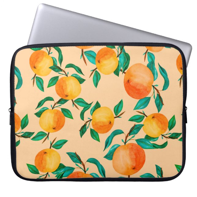 Vintager Hintergrund Laptopschutzhülle (Vorderseite)
