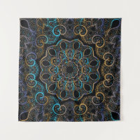 Vintager Hintergrund. Mandala. Indischer d