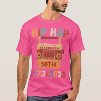 Vintager Hip Hop 50 Jahre Retro 50 Jubiläum CE T-Shirt
