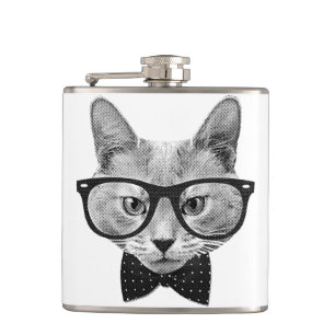 Vintager Hipster Flachmann