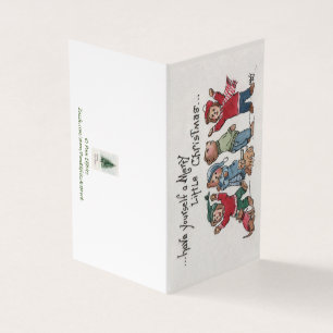 Vintager Holiday Singschuh Cubs Acrylkarikatur