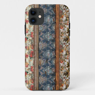 Vintager hölzerner iphone 5 Mit Blumenfall Case-Mate iPhone Hülle