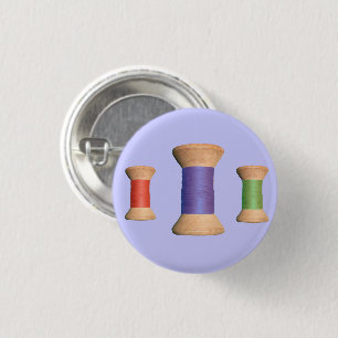 Vintager Holzpool Button