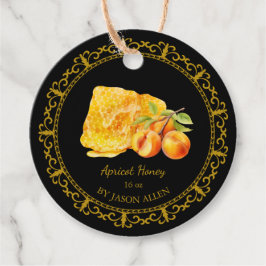 Vintager Honeycomb Apricot Honey Hang Tag Geschenkanhänger