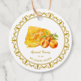 Vintager Honeycomb Apricot Honey Hang Tag Geschenkanhänger