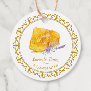 Vintager Honeycomb Lavender Infanterie Honey Hang Geschenkanhänger