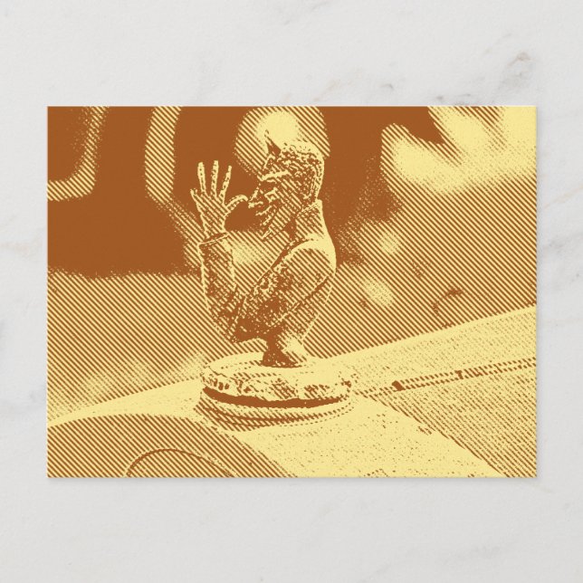 Vintager Hood Ornament Postkarte (Vorderseite)