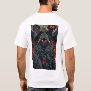 Vintager Horror Filmplakat - Geschlossene Abbildun T-Shirt