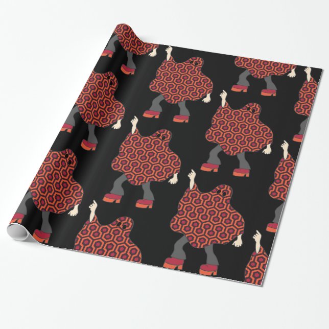 Vintager Horror Geschenkpapier (Ungerollt)