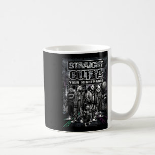 Vintager Horror Halloween Beängstigend Aussichtswa Kaffeetasse