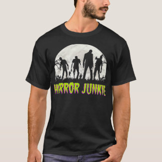 Vintager Horror Junkie Retro 80er Horror Zombie Mo T-Shirt