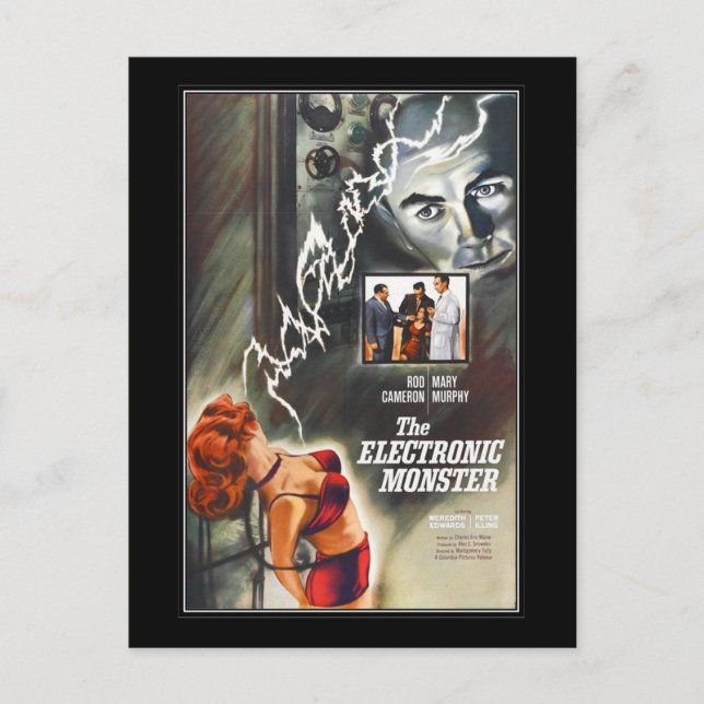 Vintager Horror - Postkarte (Vorderseite)