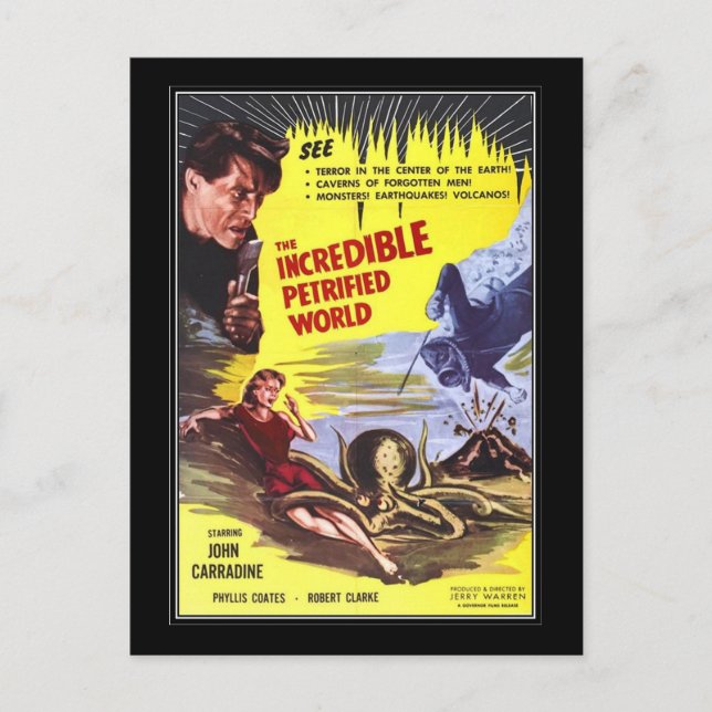 Vintager Horror - Postkarte (Vorderseite)