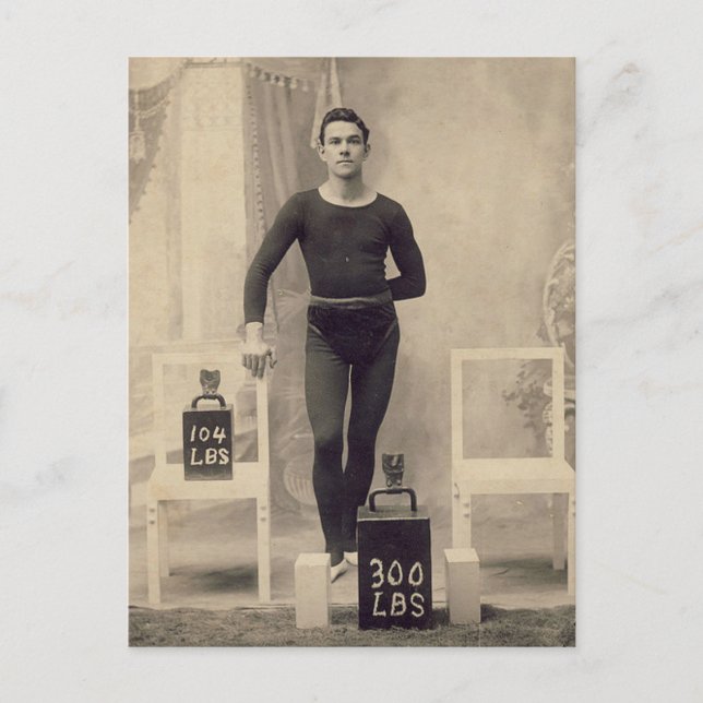 Vintager Hub Postkarte (Vorderseite)