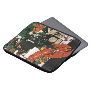 Vintager Hummer Champagner; Extravagantes elegante Laptopschutzhülle