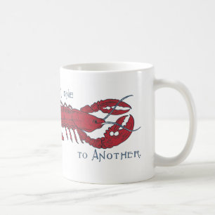 Vintager Hummer Kaffeetasse