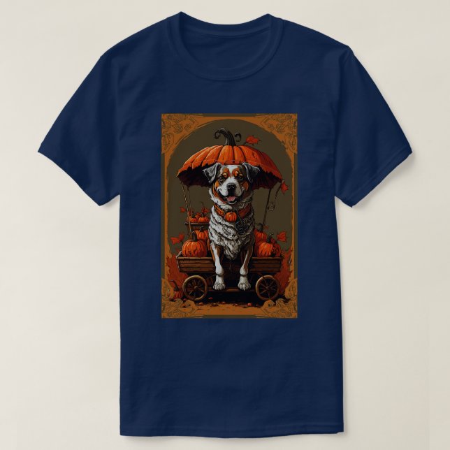Vintager Hund 5 T-Shirt (Design vorne)