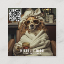 Vintager Hund Groomer