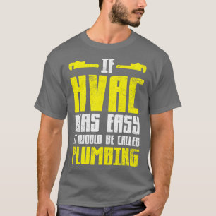 Vintager HVAC-Techniker T-Shirt